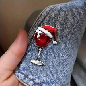 Wine Bottle Brooch
