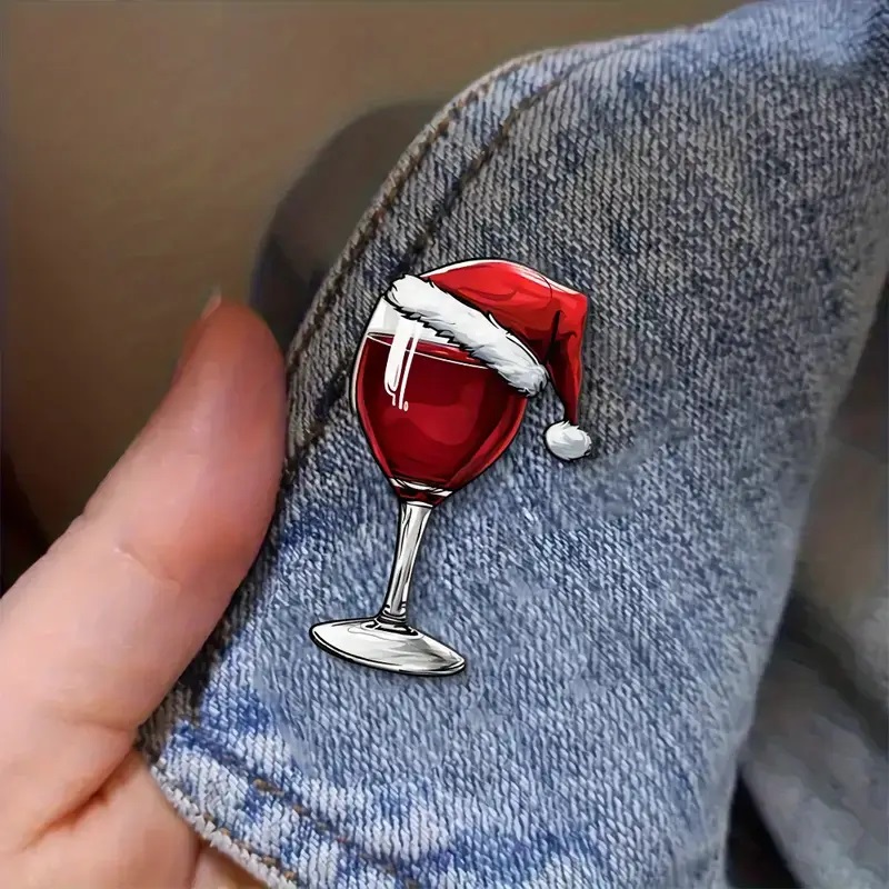 Wine Bottle Brooch