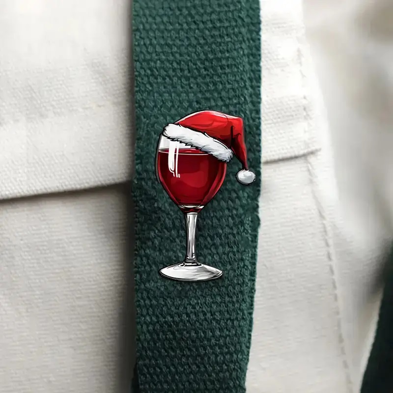 Wine Bottle Brooch