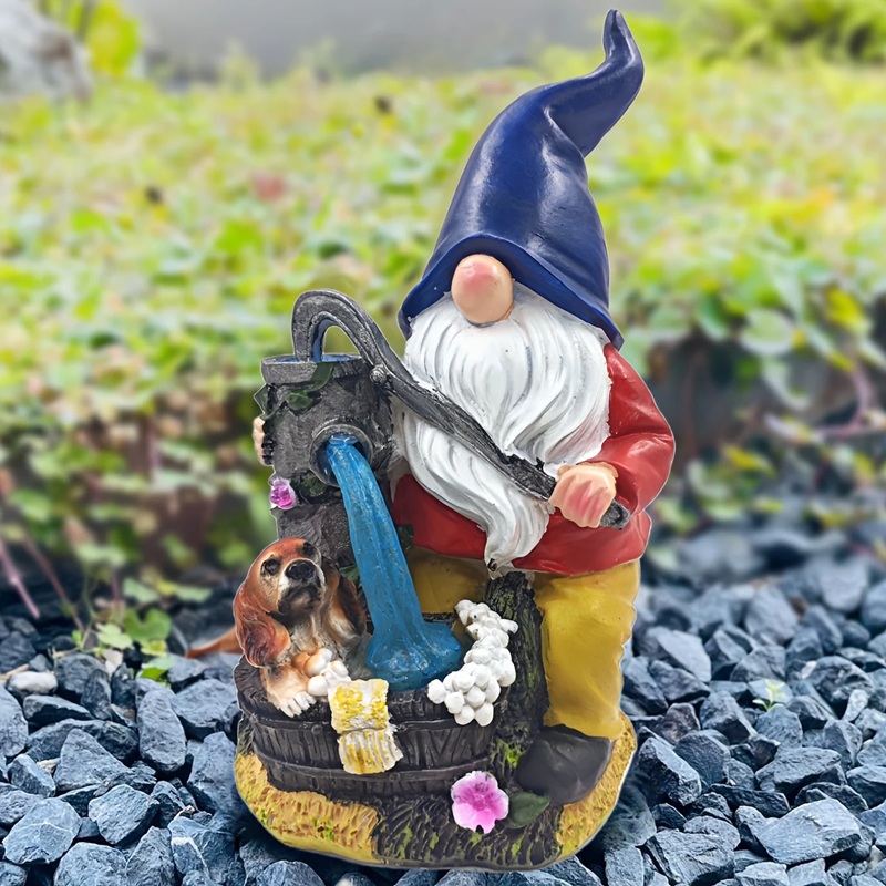 Garden Gnome blue hat
