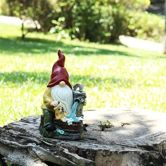 Garden Gnome blue hat