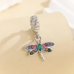 Multi Colour Rhinestone Charm