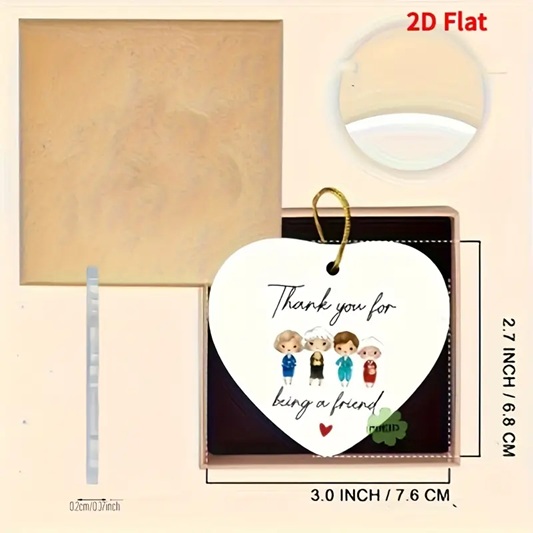 Thank you for being a friend ornament