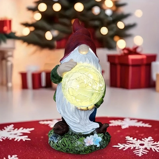 gnome solar crackle ball front