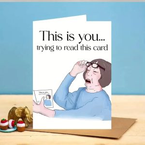 lady - this is you trying to read card