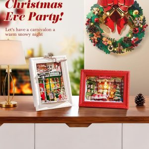 Christmas eve party frame