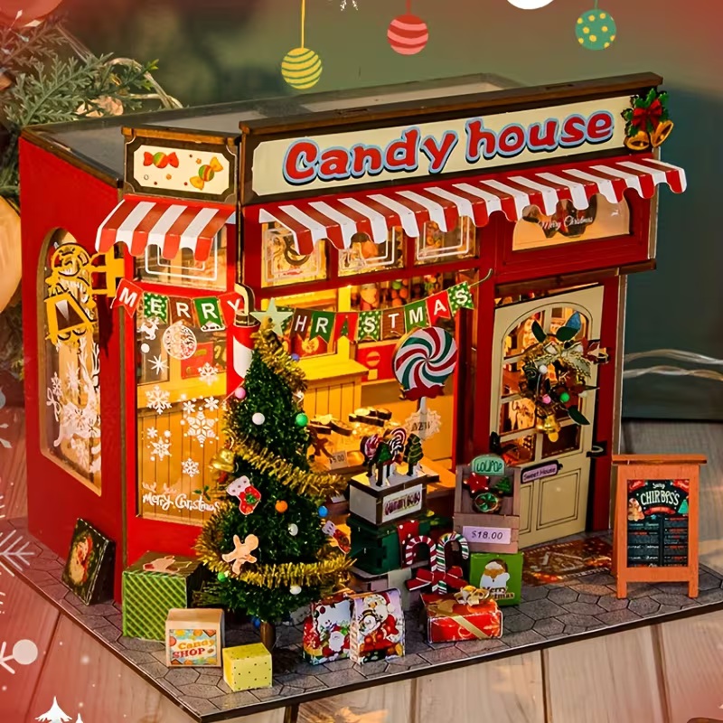 Christmas Candy Shop Model