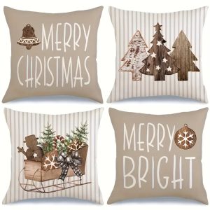 Wave Mixed Xmas Pillow