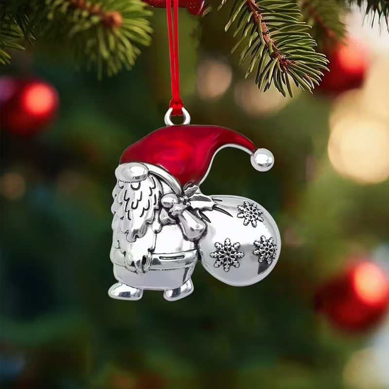 Charming Gnome Christmas Ornaments - Image 8