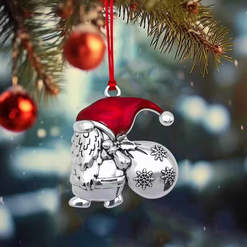 backpack gnome ornament