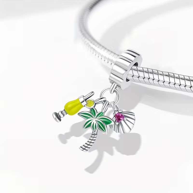 coconut tree charm
