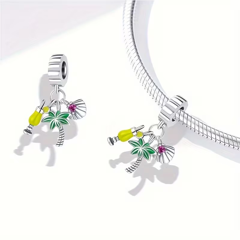 coconut tree charm