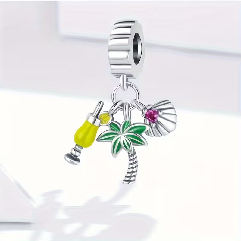 coconut tree charm