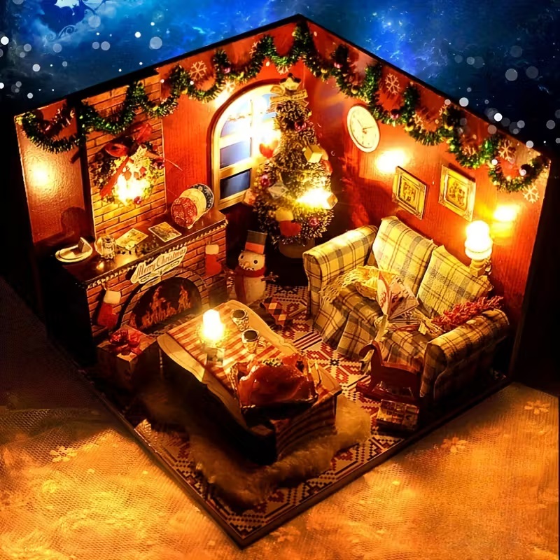 cozy Christmas house