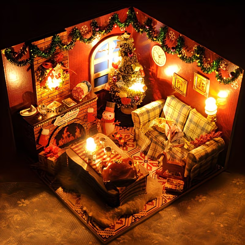 cozy Christmas house