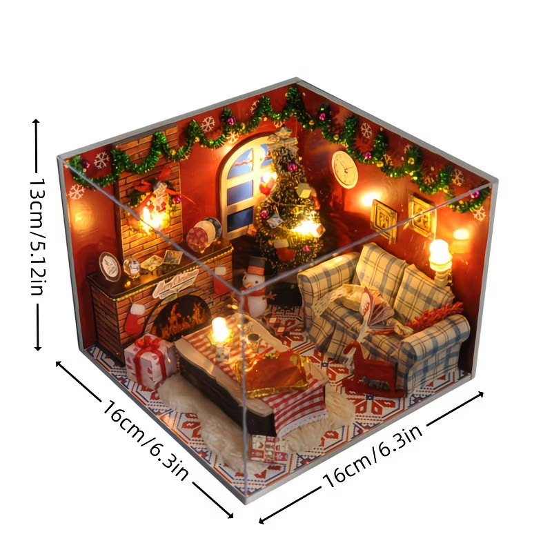 cozy Christmas house