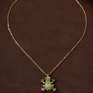 frog necklace