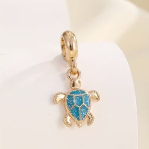 golden turtle charm