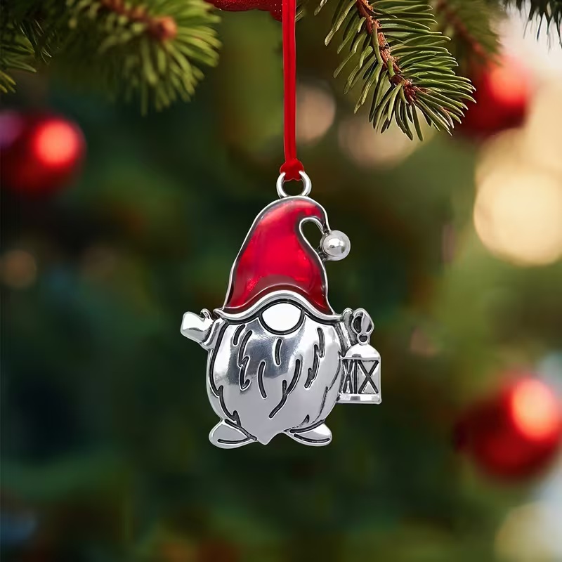Charming Gnome Christmas Ornaments - Image 3