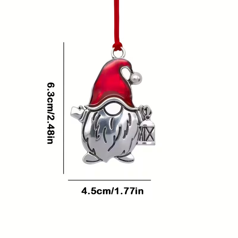 Charming Gnome Christmas Ornaments - Image 4