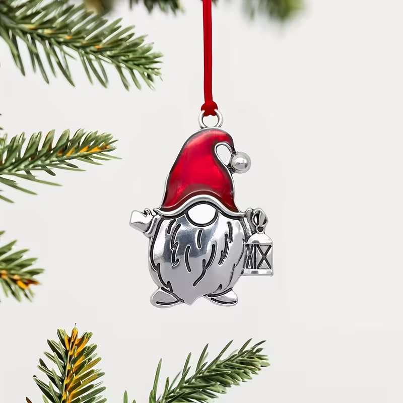 lantern gnome ornament