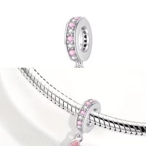 pink butterfly charm