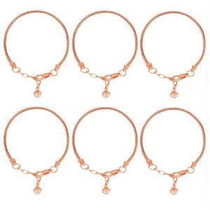 rose gold snake chain bracelet