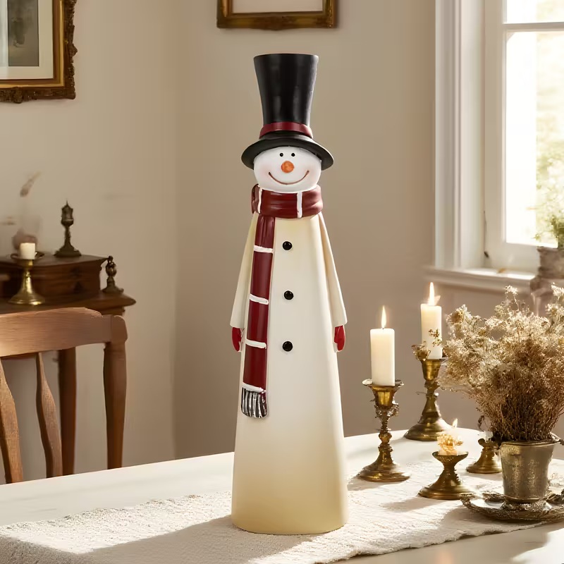 standing snowman