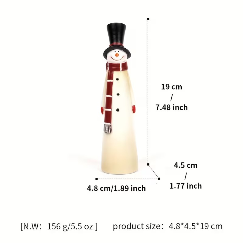 standing snowman