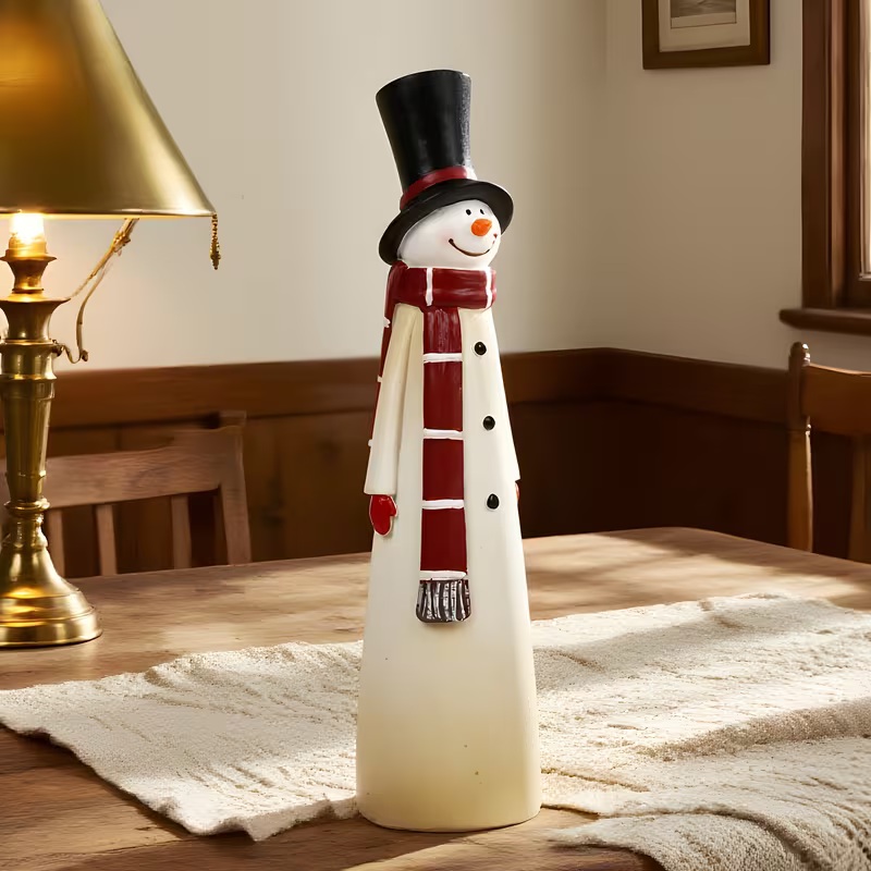 standing snowman