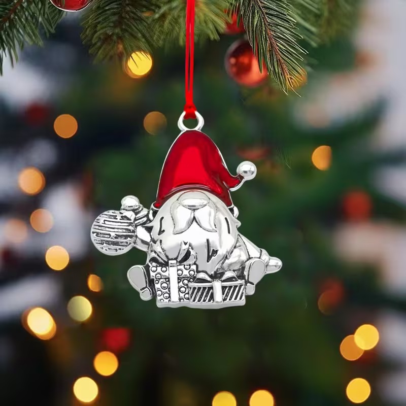 take the ball gnome ornament