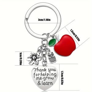teacher key chain E