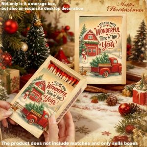 Wooden Christmas Box