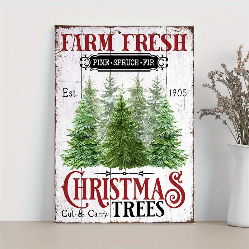 framed farm fresh wall art