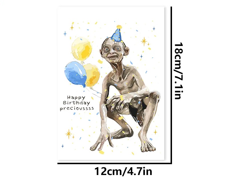 gallum bday card