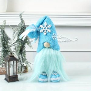 gnome snowflake doll