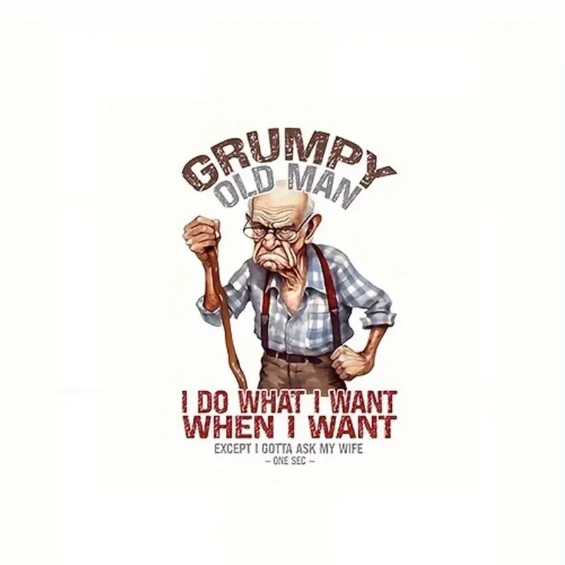 grumpy old man