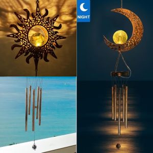 moon solar chime