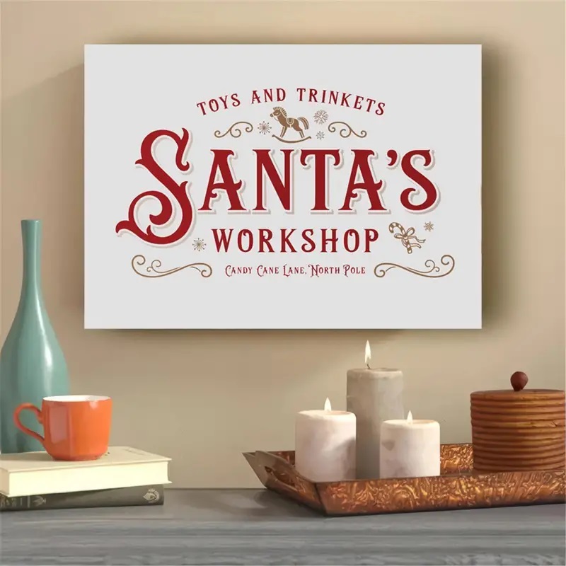 Christmas Canvas Wall Art - Image 9