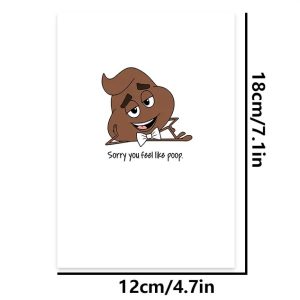 sorry you feel like poop card