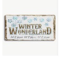 winter wonderland sign
