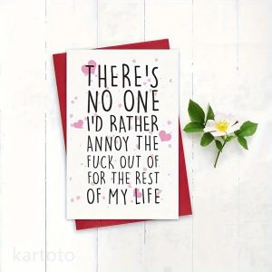 annoy birthday card