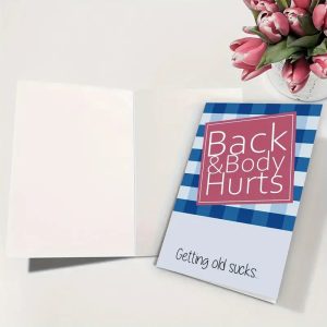 body and back birthday card