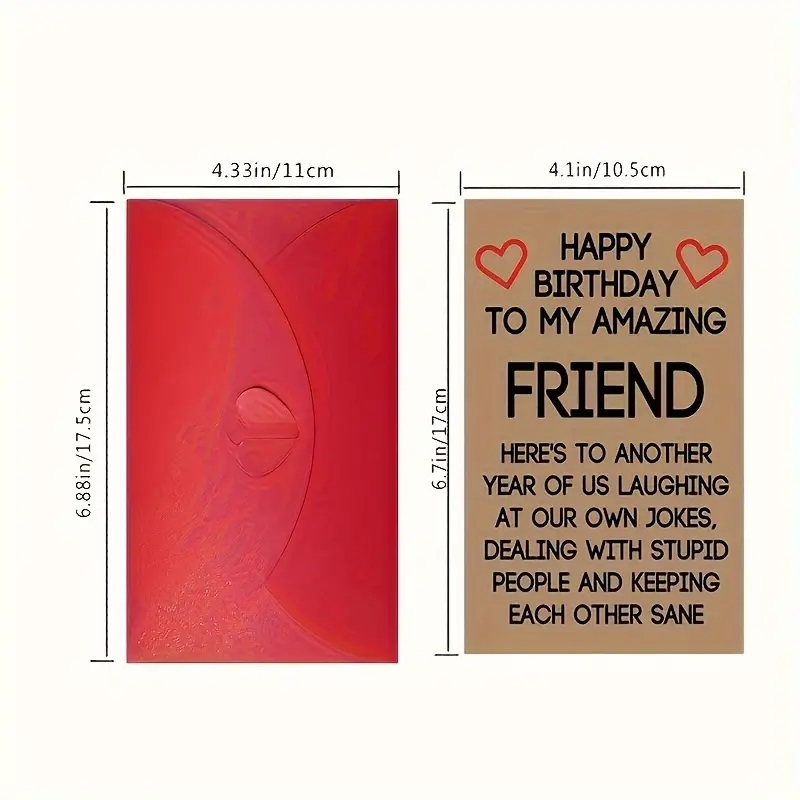 happy birthday friendship card