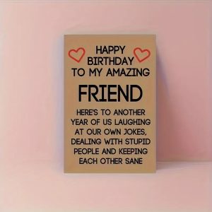 happy birthday friendship card
