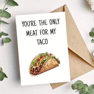 your the only meat taco bday